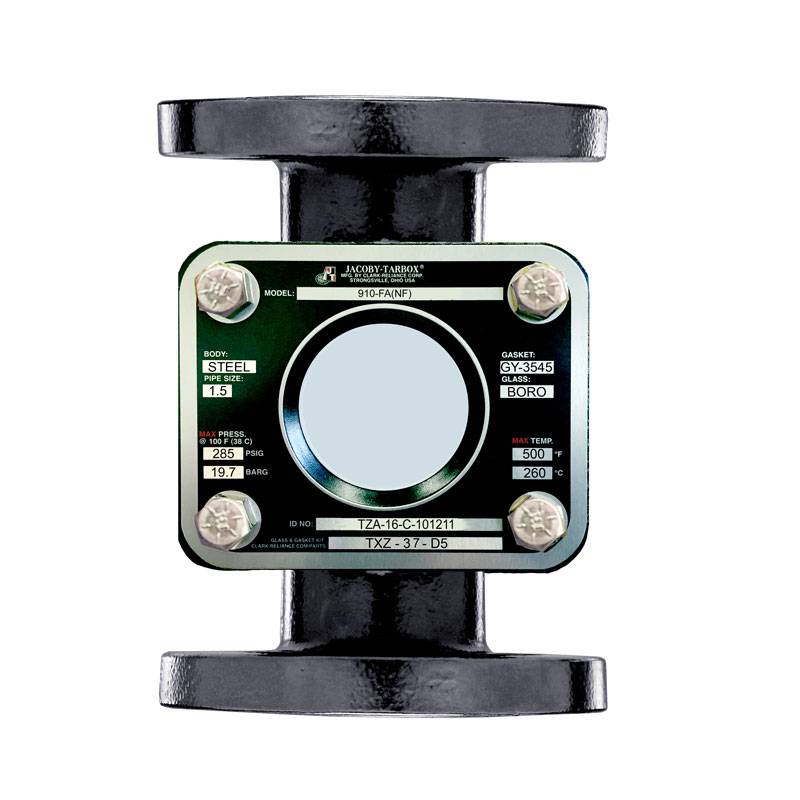 Jacoby-Tarbox-Hochdruck-Gewinde-Bulls-Eye-Durchflussanzeiger-Modelle-300,600,900-und-1500-ASME-Klasse